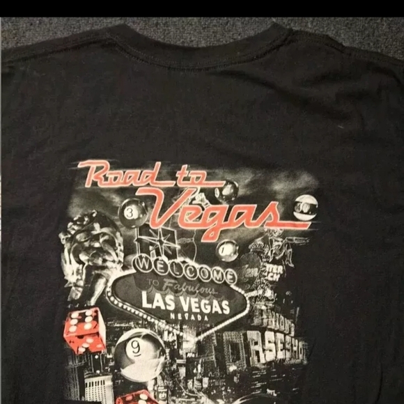 Vintage Style Road To Las Vegas World Qualifiers 2018 T-Shirt Size XL - Picture 2 of 3